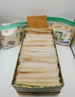 Box Lot Used US Stamps in Glassines Mix Variety Collection & Bags 3 lbs