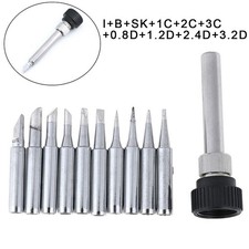 11 Pcs Soldering Iron Tips Solder Tip 900M-T For 936 907 938 Soldering Station