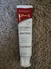 Yayashi SP-6 Probiotic Whitening Toothpaste Oral Health NEW 120g 1/28