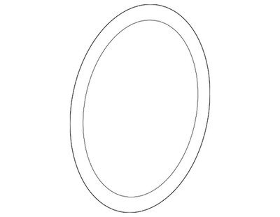 Genuine Volvo Engine Air Intake Resonator O-Ring 30640769
