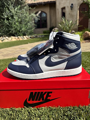 Nike Air Jordan 1 Retro High '85 Georgetown College Navy/White BQ4422-400 2022