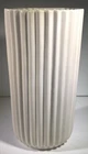 Vtg Royal Haeger Vase RG84 Ribbed 10” Vase • Cream Color • Made in USA 1981