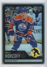 2012-13 O-Pee-Chee Black Rainbow Foil 58/100 Shawn Horcoff #81 1o3