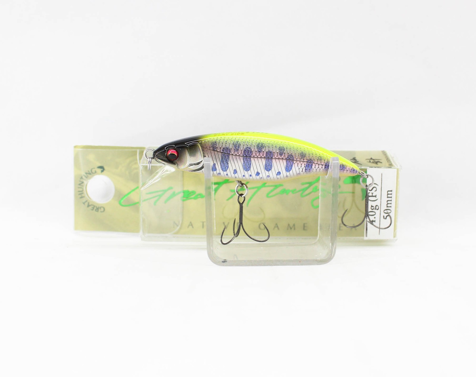 Megabass GH50 Flat Side 4.0 grams Sinking Lure LZ Chart Back Yamame (7090)