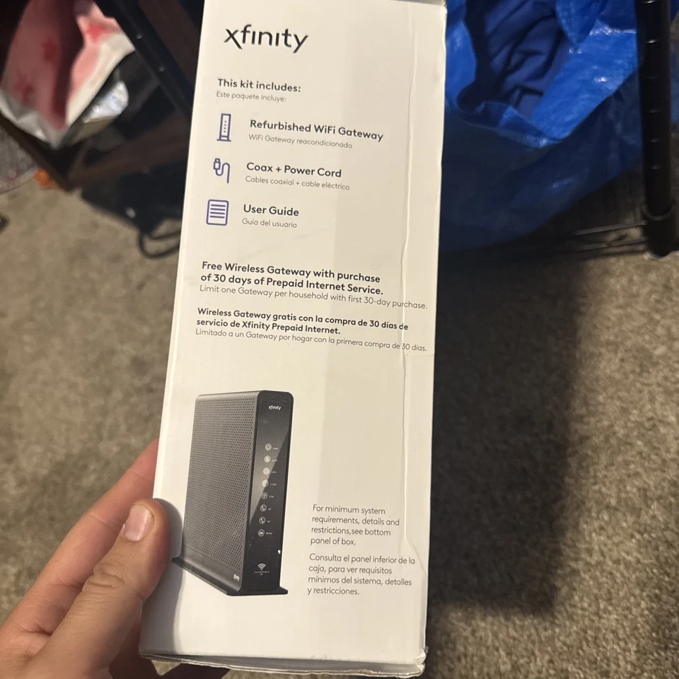 XFINITY HOME  Internet Prepaid Starter Kit+30 days of Internet service. New - Image 3 of 3