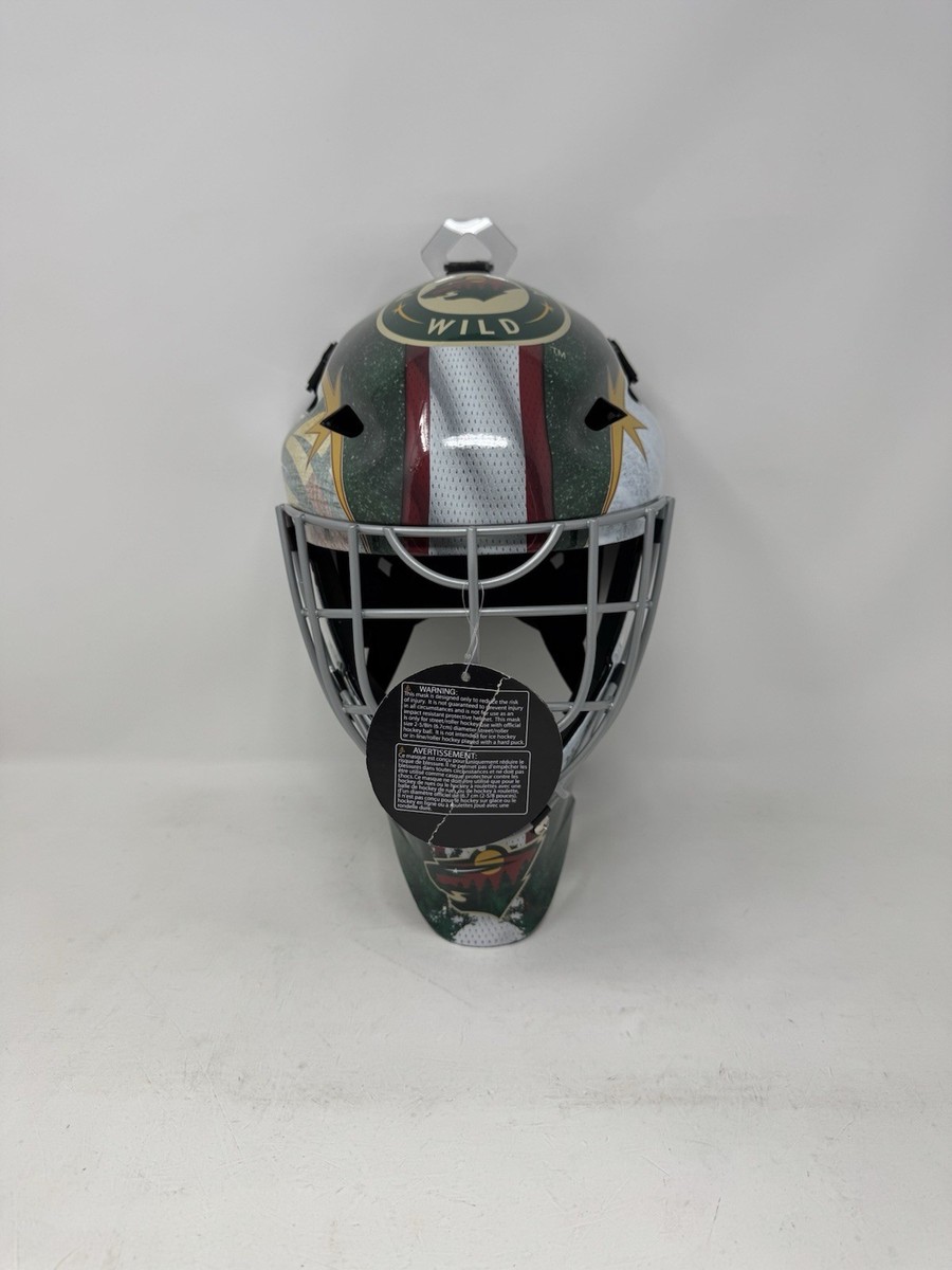 FILIP GUSTAVSSON SIGNED AUTOGRAPH FULL SIZE GOALIE MASK MINNESOTA