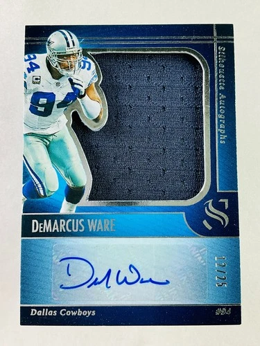 2025 Panini Silhouette Demarcus Ware Silhouette Autographs Patch /25