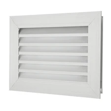 Door Air Vent Cover 12"x8" Aluminum Grille Ventilation Covers Louvered