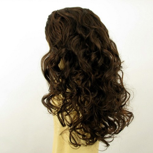 Wig with Headband Brown Highlights Copper Ref Butterfly in 6H30 - Picture 3 of 7