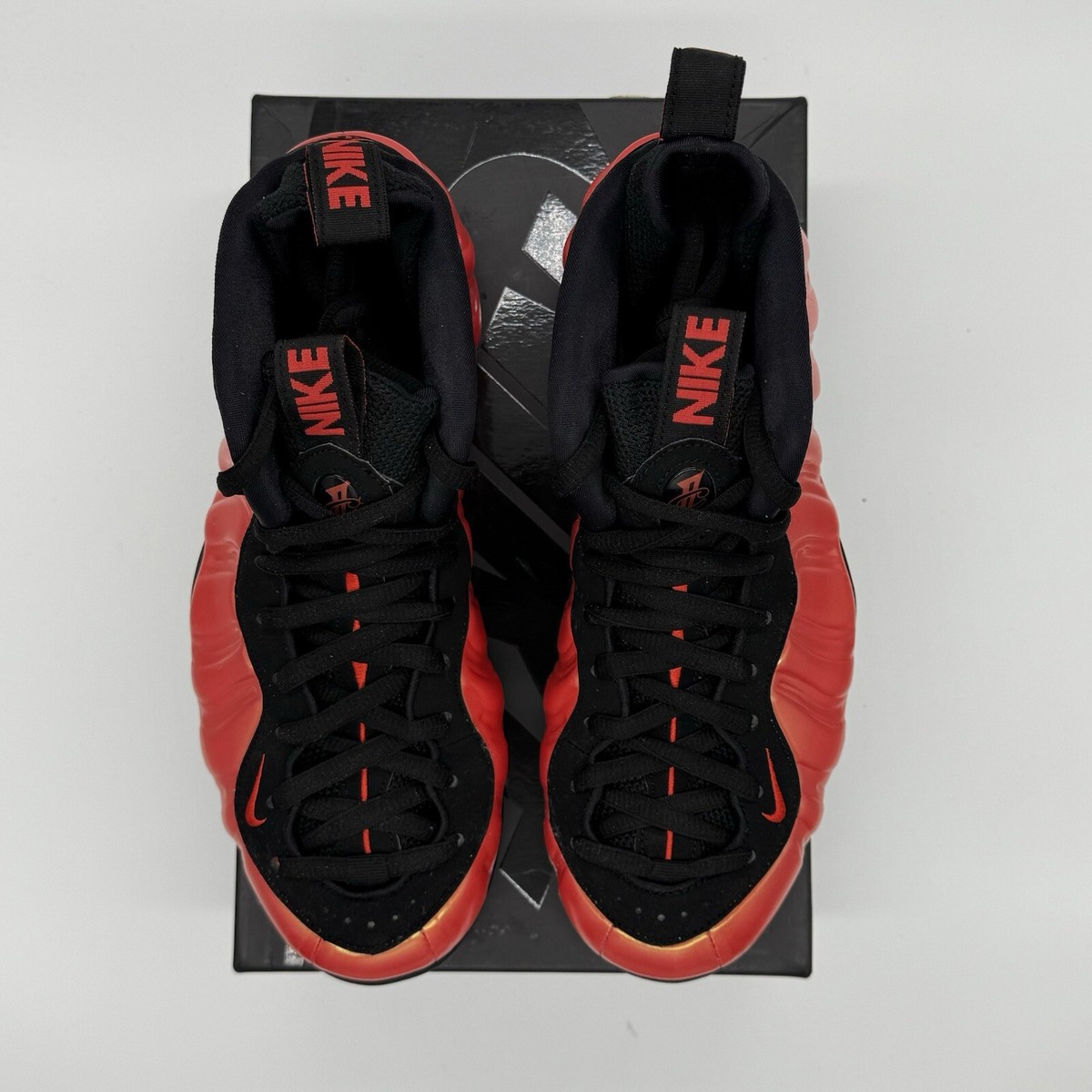 Size 8 - Nike Air Foamposite One Habanero Red 826220075068| eBay