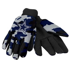 Dallas Cowboys Camouflage Sports Utility Gloves Work gardening NEW CAMO