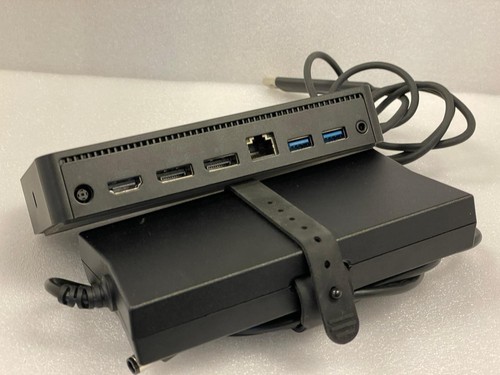 Dell D6000 Universelle Docking station 130W - Schwarz M4TJG 452-BCYH - Bild 6 von 13