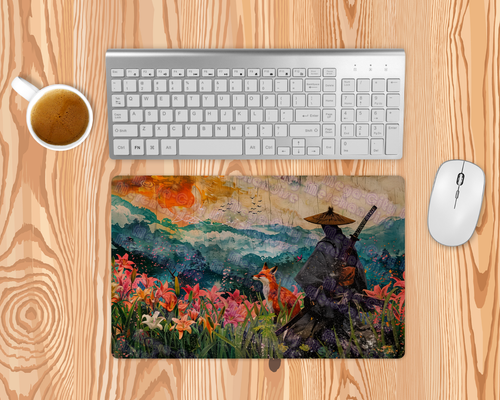 Samurai Mouse Pads 15.75" x 10" (2 Styles) - Picture 4 of 4