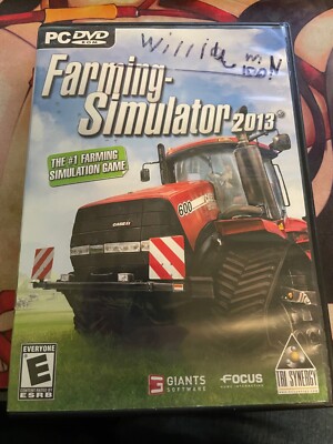 Farming Simulator 2013 PC DVD-ROM, comes with case, disc and key