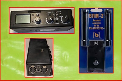 BeachTek DXA-5Da Passiv Dual XLR Audio Adapter für DSLR Kameras mit GRUNDPLATTE