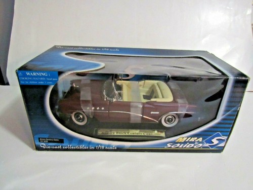 1955 Buick Century Convertible Mira Solido 1:18 die cast - Picture 2 of 11
