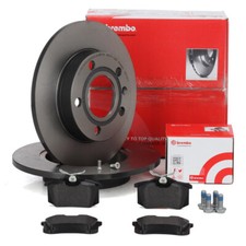 BREMBO Bremsscheiben Ø 245mm + Beläge für AUDI A4 (B7) SEAT EXEO PR-1KD hinten