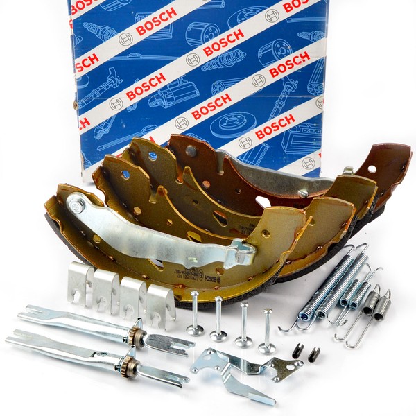 Bosch 0986487572 Bremsbacken + Federnsatz Nachsteller FüR Avensis T22 1.6-2.0D-image