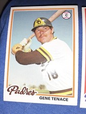 1978 Topps Gene Tenace San Diego Padres #240 MVP HOF MLB