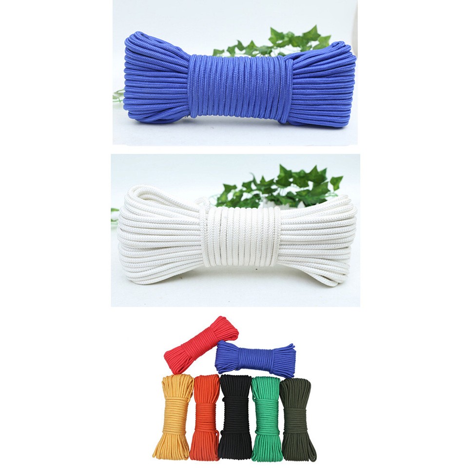 10 Meters Nylon Braided Cord Rope Thread String Strap Rope For Paracord ...