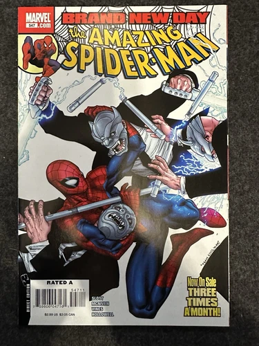 THE AMAZING SPIDER-MAN ISSUE #547 ***1ST APP INNER DEMONS*** GRADE NM-