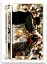2022 TOPPS A POWERFUL HONOR SAN DIEGO PADRES #648