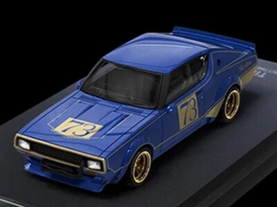 TIME Micro 1/64 ニッサン 日産 KPGC110 LBWK 青色 TIME Micro 1/64 ニッサン 日産 KPGC110 LBWK 青色 NISSAN