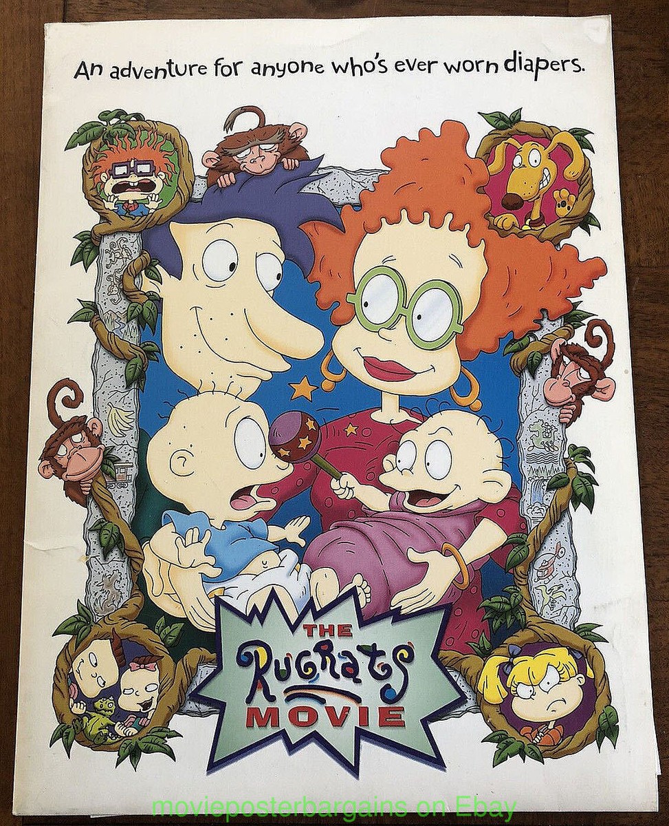 THE RUGRATS MOVIE 8 STILLS With MOVIE POSTER ART ON COVER