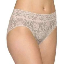 Hanky Panky Womens Signature Lace French Brief Style-461 grey LARGE
