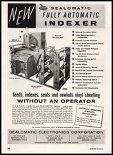 1959 Seolomatic Electronics Corp Los Angeles CA Fully Automatic Indexer Print Ad
