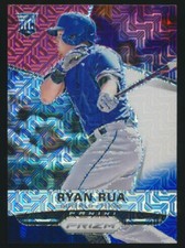 2015 Panini Prizm Prizms Red White and Blue Mojo #200 Ryan Rua Texas