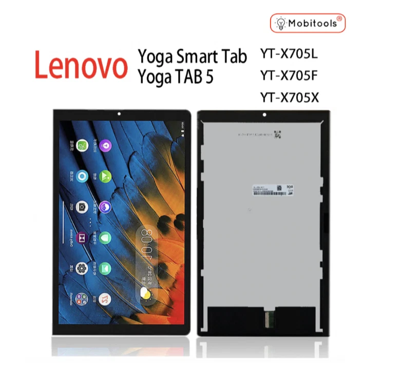 For Lenovo YOGA SMART TAB 5 YT-X705F LCD Display Touch Screen Glass Digitizer