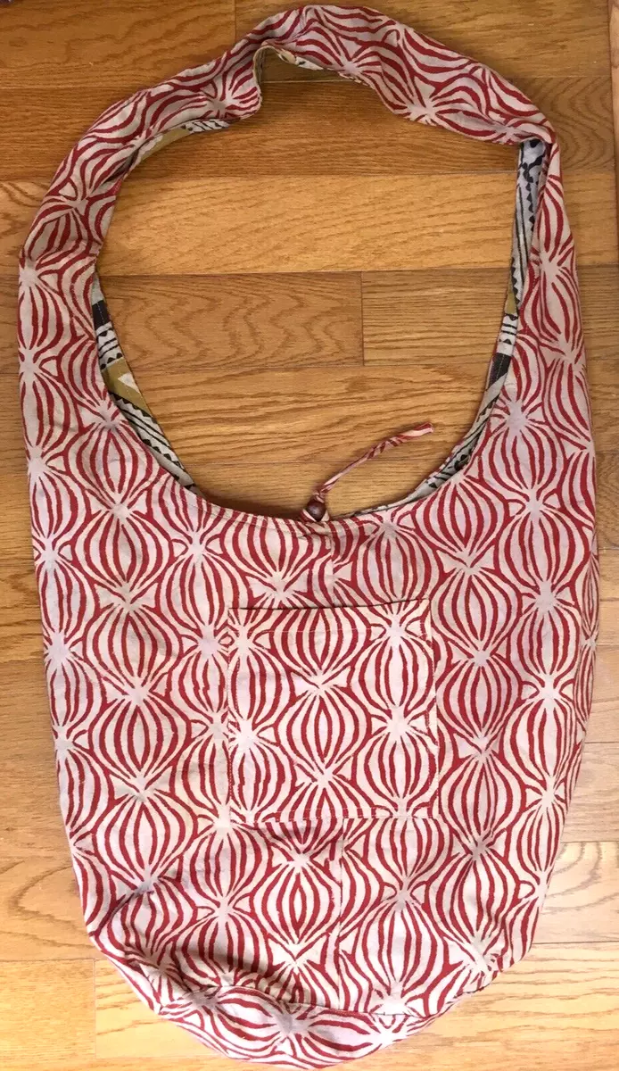 Reversible Hippie Boho Festival Ethnic Pocket Bead Large Fabric