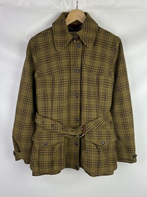 John Partridge ladies wool hunting belted jacket size 14