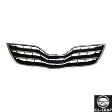 New Front Grille For Toyota Camry 10-11 XLE MODEL Chrome Shell With Black Insert