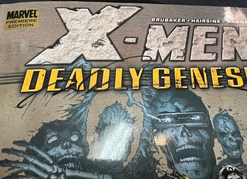 X-Men Deadly Genesis HC Premiere Edition, 1st Print 2006 NM, Silvestri Signed - Picture 6 of 6