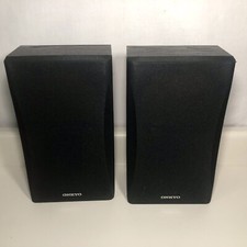Onkyo SKB-550 Bookshelf Back L R Surround Speakers Mountable Pair - Tested