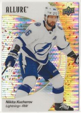 2023-24 Upper Deck Allure Gold Glitter Bomb #40 Nikita Kucherov 20/199 Lightning