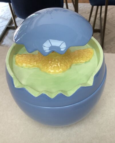 Global Design Easter Cookie Jar Ceramic Chic Peep - Picture 2 of 10