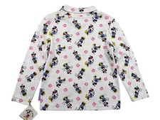 90s VTG Minnie Mouse Turtleneck Disney All Over Print Mickey  Co Girls 6x