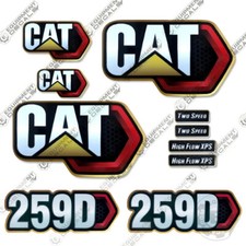 Fits Caterpillar 259D Decal Kit Skid Steer - CUSTOM KIT!