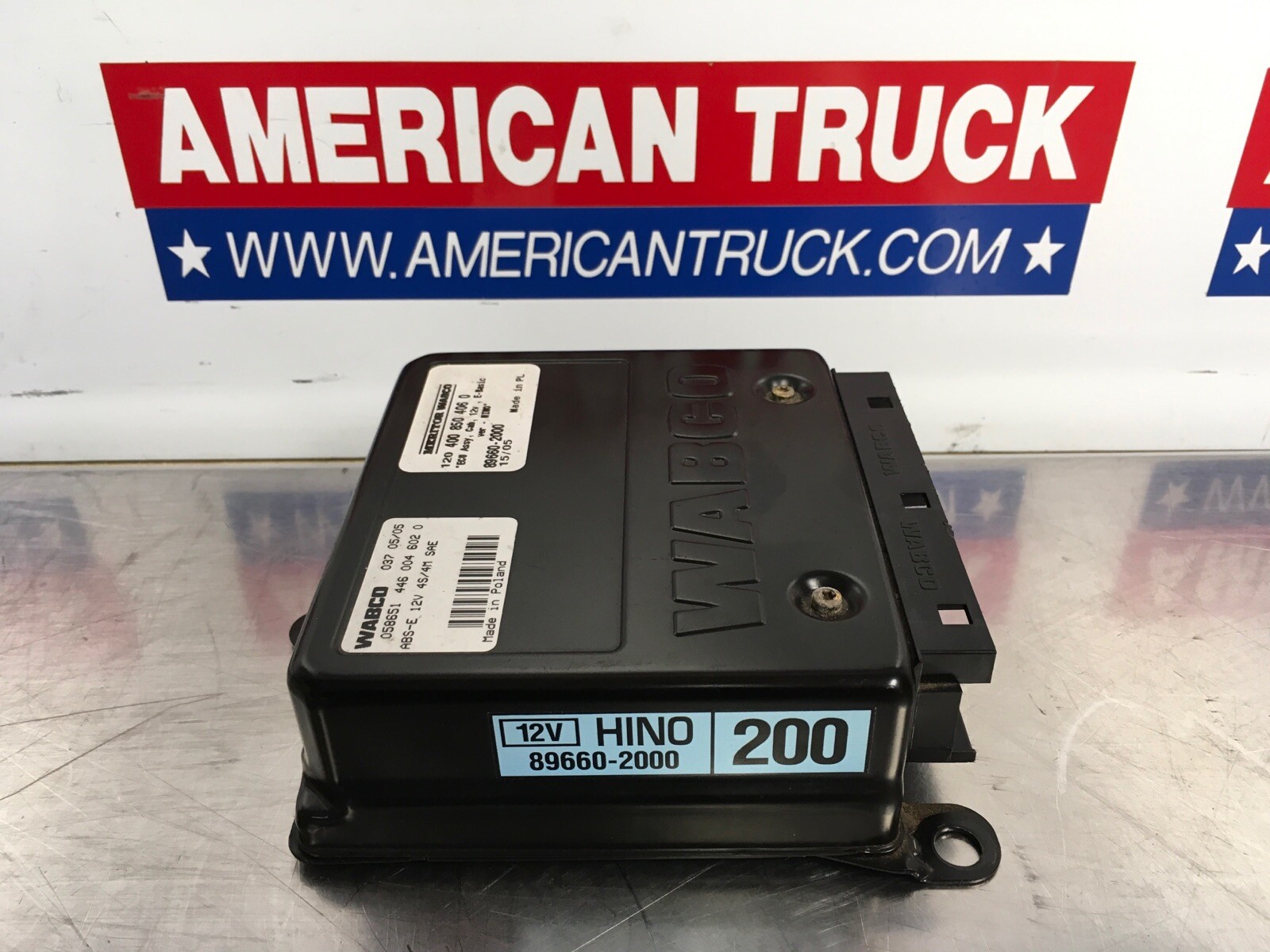 WABCO 446 004 602 0 ABS-E 12V 4S/4M SAE ABS Module ECU ASSY Cab 400 850 ...