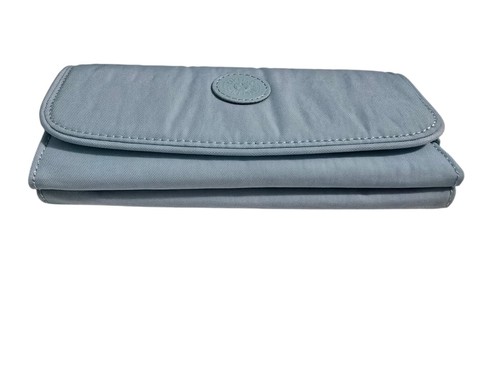Kipling Money Land Snap Wallet RIFID Protection Multiple Compartment Meadow Blue - Picture 6 of 6