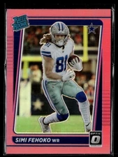 2021 OPTIC PINK RATED ROOKIE SIMI FEHOKO COWBOYS