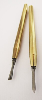 Outil Horloger : 2 Grattoirs Pour équilibrage De Balanciers - Occasion