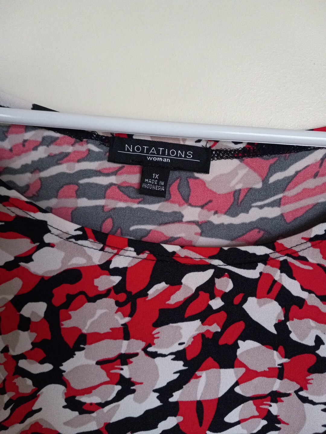 Notations Multi-Colored Knit Top Size Women's Sz … - image 2