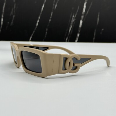 NEW DG6197 3292/87 DOLCE&GABBANA BEIGE GREY DG6197 329287 UNISEX SUNGLASSES NEW DOLCE&GABBANA DG6197 3292/87 BEIGE WOMEN SUNGLASSES  main image 4