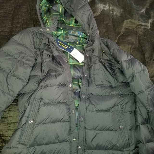 polo ralph lauren men's quilted insulated winter jacket