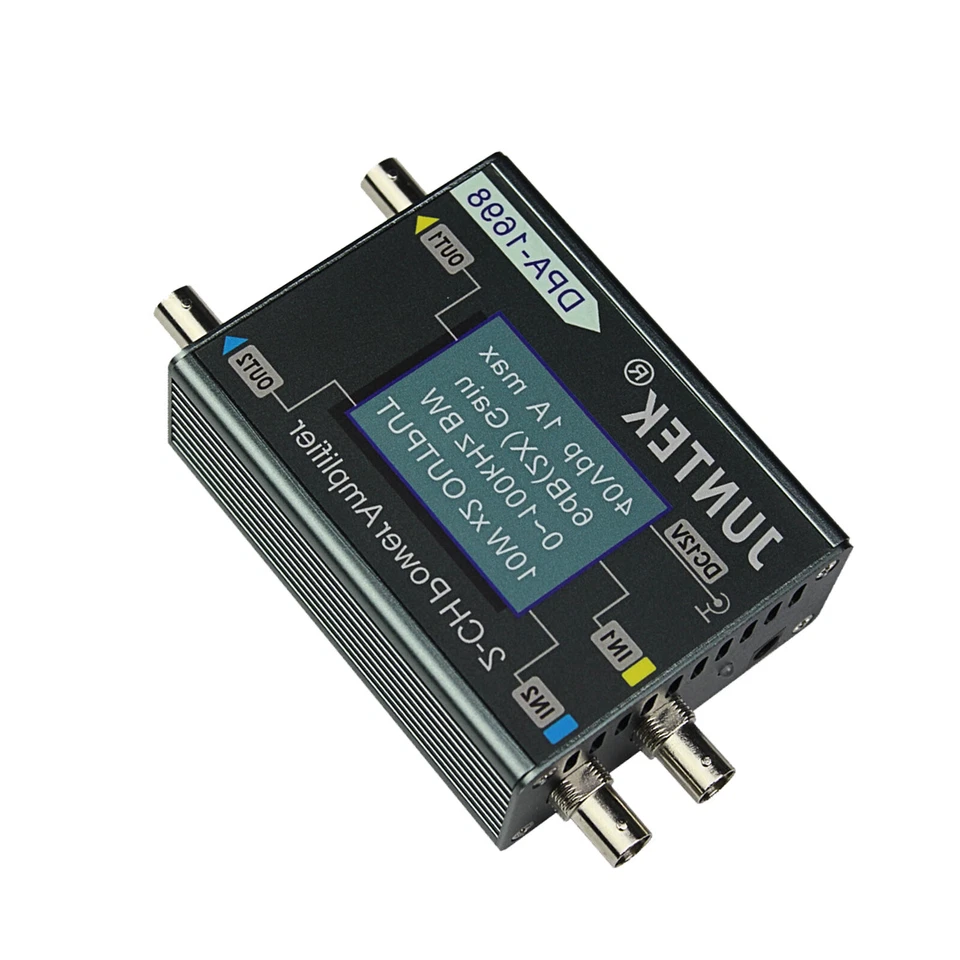 DPA-1698 2CH Function Generator Amplifier 0-100KHz 10W*2 f/ DDS Signal Generat5M - Image 2 of 4