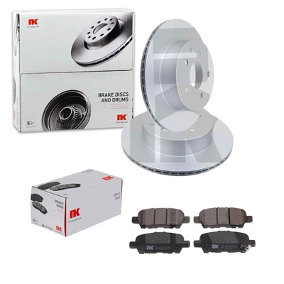 NK BREMSSCHEIBEN 292mm + BELÄGE HINTEN passend für NISSAN QASHQAI +2 JJ10